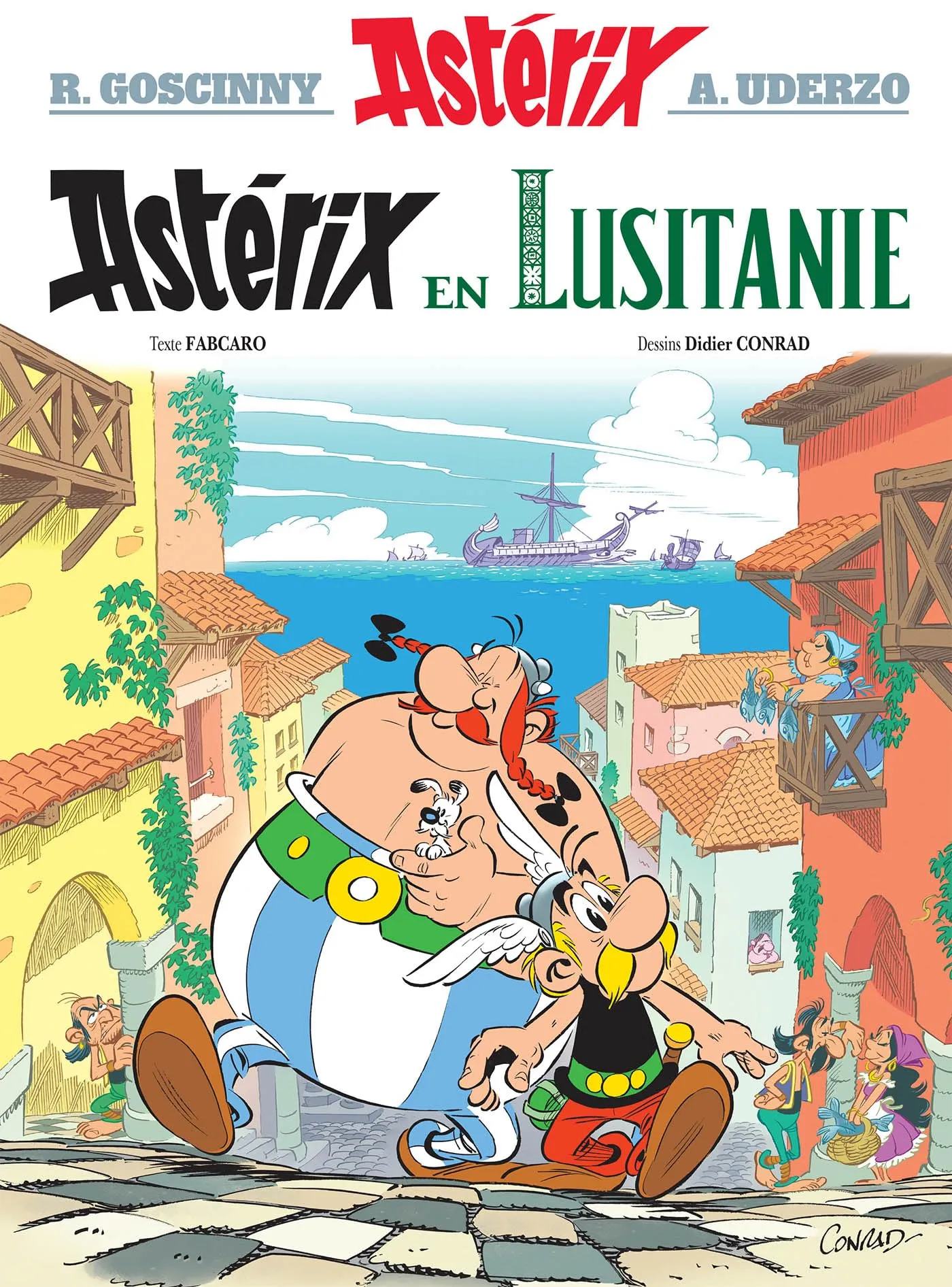 Couverture de Astérix - Astérix en Lusitanie - n°41