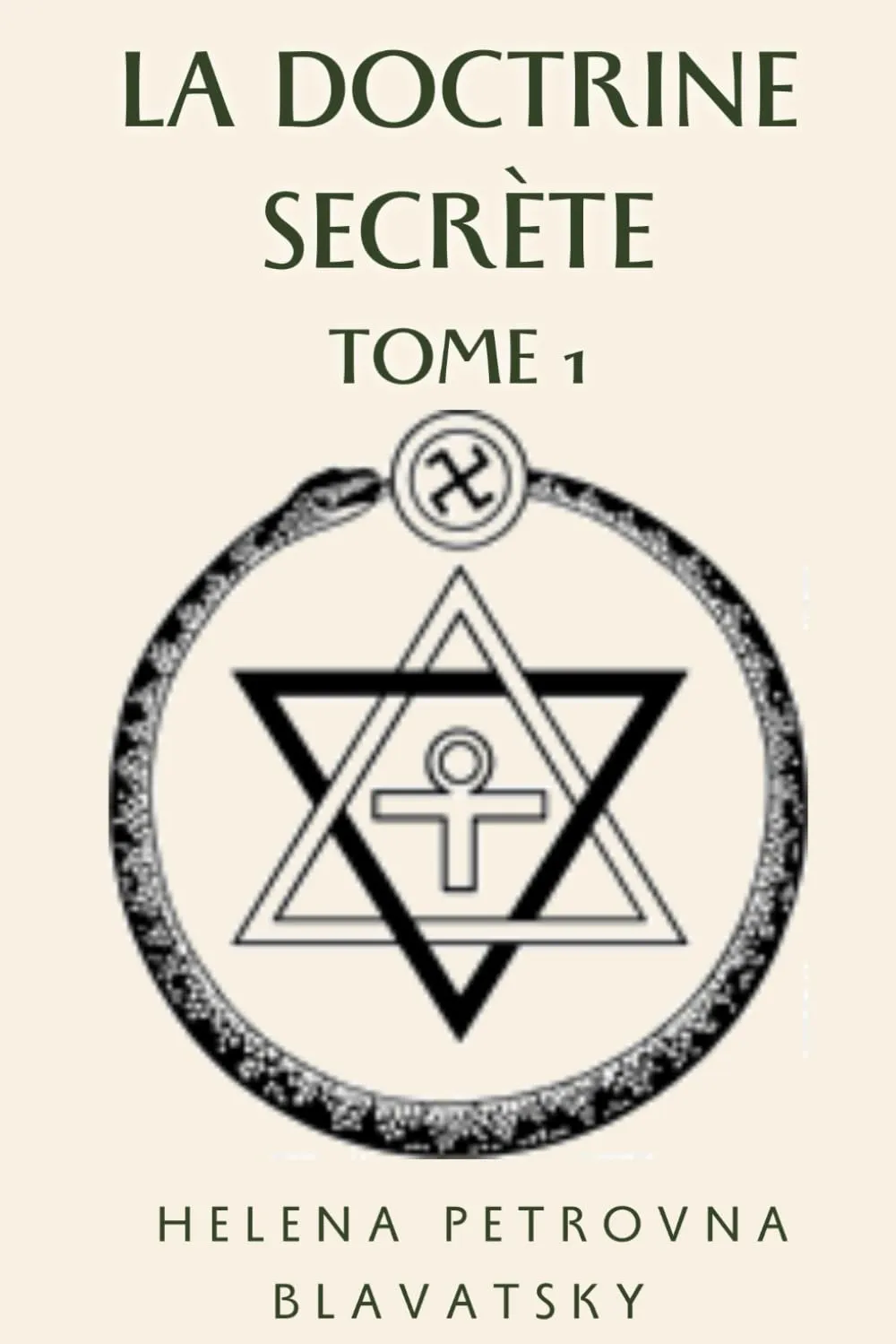 Couverture de La doctrine secrète, tome 1 : La cosmogenèse - L'évolution cosmique - Les stances de Dzyan