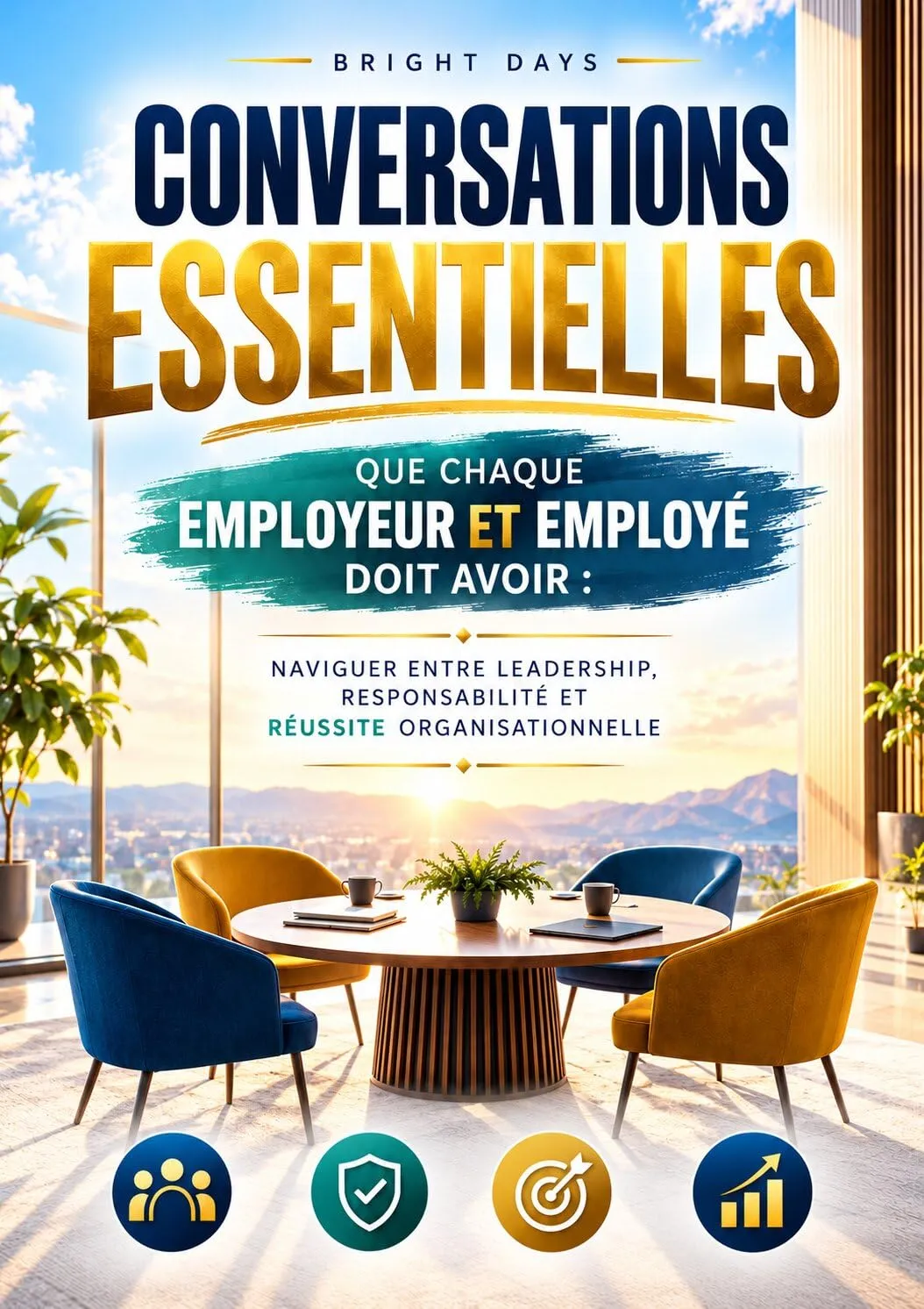 Cover of Conversations essentielles que chaque employeur et employé doit avoir : naviguer entre leadership, responsabilité et réussite organisationnelle (French Edition)