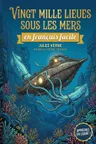 Couverture de Vingt mille lieues sous les mers en Français Facile: French Graded Reader (Level A2) - Learn French with Jules Verne (Simplified for Beginners)